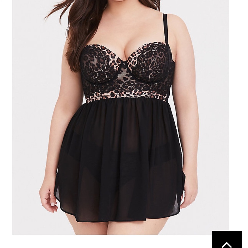 Torrid Leopard Babydoll